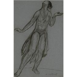 Abraham Walkowitz (1880-1965) Isadora Duncan