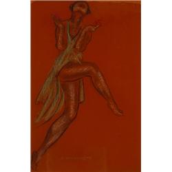 Abraham Walkowitz (1880-1965) Isadora Duncan