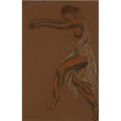 Abraham Walkowitz (1880-1965) Isadora Duncan