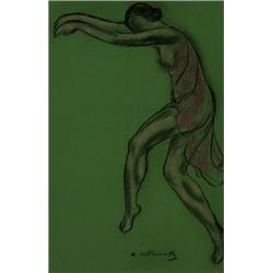 Abraham Walkowitz (1880-1965) Isadora Duncan