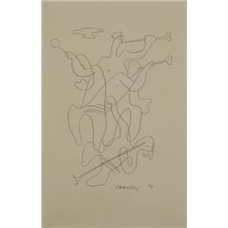 Carl Holty (1900-1973) untitled