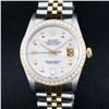 Image 1 : Rolex Two-Tone MOP Diamond DateJust Men's Watch