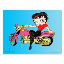 Betty Boop on Motorcycle