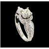 Image 4 : 2.01 ctw Diamond Ring - 18KT White Gold