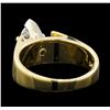 Image 3 : 1.07 ctw Diamond Ring - 14KT Yellow Gold