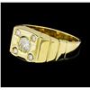 Image 1 : 0.55 ctw Diamond Ring - 14KT Yellow Gold