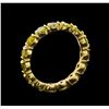 Image 2 : 1.92 ctw Yellow Diamond Ring - 14KT Yellow Gold