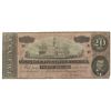 Image 1 : 1864 $20 Confederate States of America Note