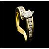 Image 4 : 0.50 ctw Diamond Ring - 14KT Yellow Gold