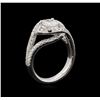 Image 4 : 14KT White Gold 1.60 ctw Diamond Ring