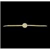 Image 1 : 0.08 ctw Diamond Bracelet - 14KT Yellow Gold