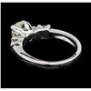Image 3 : 1.26 ctw Diamond Ring - PLATINUM  Platinum Group