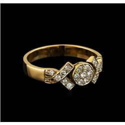 0.25 ctw Diamond Ring - 18KT Rose Gold