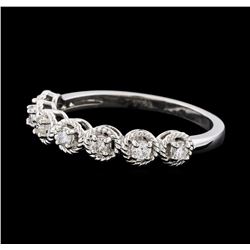 0.19 ctw Diamond Ring - 14KT White Gold