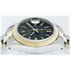 Image 8 : Rolex Two-Tone Black Index Yellow Gold Fluted Oyster Band DateJust Ladies Watch