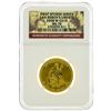 Image 1 : 2008 W NGC MS70 $10 First Spouse Series Van Buren's Liberty Gold Coin