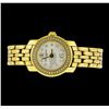 Image 1 : Baume & Mercier 18KT Yellow Gold Diamond Ladies Watch