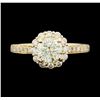 Image 2 : 1.72 ctw Diamond Ring - 14KT Yellow Gold