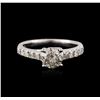 Image 2 : 14KT White Gold 1.37 ctw Diamond Ring