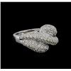 Image 1 : 1.31 ctw Diamond Ring - 14KT White Gold