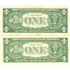 Image 2 : $1 XF/AV Silver Certificate Currency Lot of 2