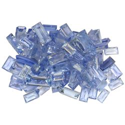 12.33 ctw Rectangular Step Mixed Tanzanite Parcel