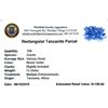 Image 2 : 12.33 ctw Rectangular Step Mixed Tanzanite Parcel