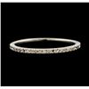 Image 2 : 0.12 ctw Diamond Ring - 10KT White Gold