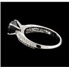 Image 3 : 1.92 ctw Black Diamond Ring - 14KT White Gold