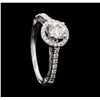 Image 4 : 0.79 ctw Diamond Ring - 14KT White Gold