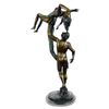 Image 7 : Poised Dancer Ballerina Bronze Sculpture