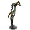 Image 9 : Poised Dancer Ballerina Bronze Sculpture