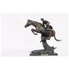 Image 1 : Cheyenne Bronze Sculpture on Marble Base Statue