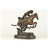 Image 3 : Native American Indian Bronze Sculpture