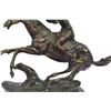Image 8 : Warrior Handcast Bronze Sculpture on Marble Base Statue