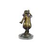 Image 3 : Nudist Performer Bronze Sculpture on Marble Base Statue