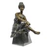 Image 1 : Vintage Seductive Lady Bronze Sculpture