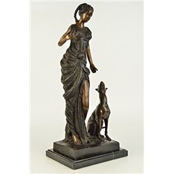 Diana The Hunter Bronze Sculpture