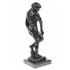 Image 1 : Adam Bronze Sculptor on Marble Base Statue