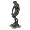 Image 5 : Adam Bronze Sculptor on Marble Base Statue