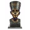 Image 9 : Egyptian Bronze Royal Queen Nefertiti statue Bust