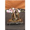 Image 1 : Jazz dancer Bronze figurine on Marble base Sculpture