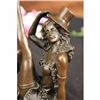 Image 2 : Jazz dancer Bronze figurine on Marble base Sculpture