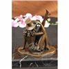 Image 4 : Jazz dancer Bronze figurine on Marble base Sculpture