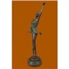 Image 4 : 16" Well Trained Ballerina Bronze Statue