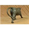 Image 3 : Sleek, Jaguar, Puma, Leopard, Wild Animal Bronze Sculpture