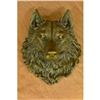 Image 1 : Hot Cast Wolf Head Bronze Sculpture Wall Mount Figurine
