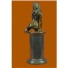 Image 3 : Provocative Pose Bronze Sculpture on Marble Base Statue