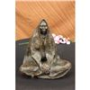 Image 1 : Native American Wise Elder Bronze Statue
