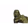 Image 2 : Nude Seductress Bronze Sculpture on Marble base Figurine
